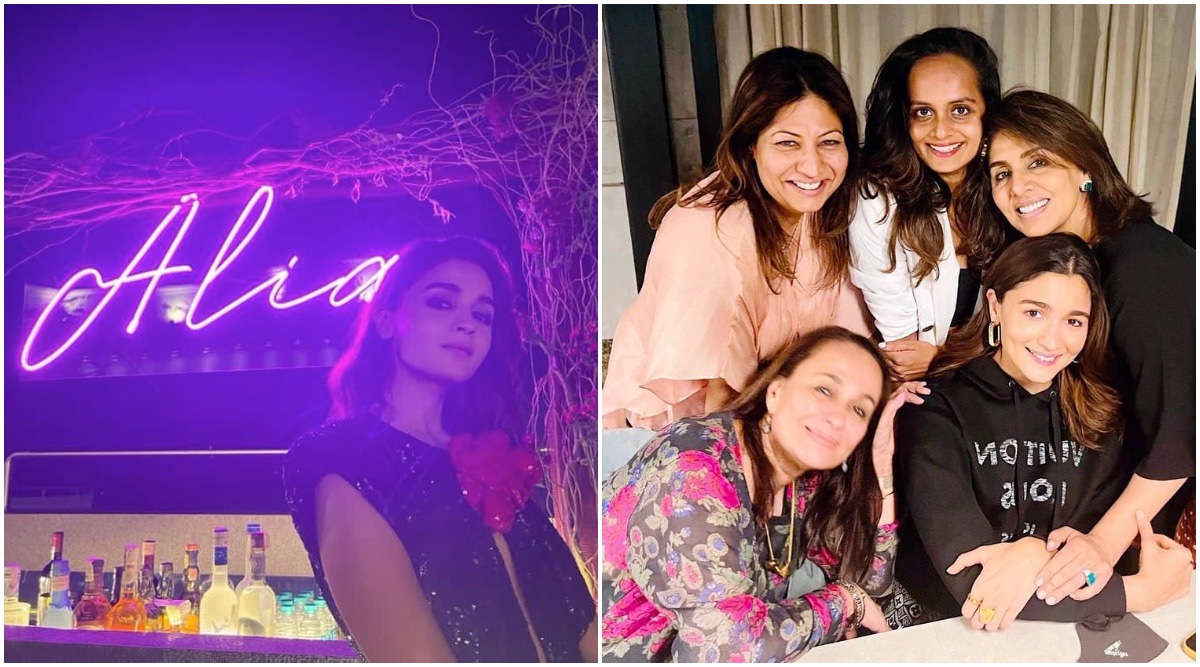 Aia bHatt birthday- Neetu Kapoor- Soni Razdan- Shaheen Bhatt