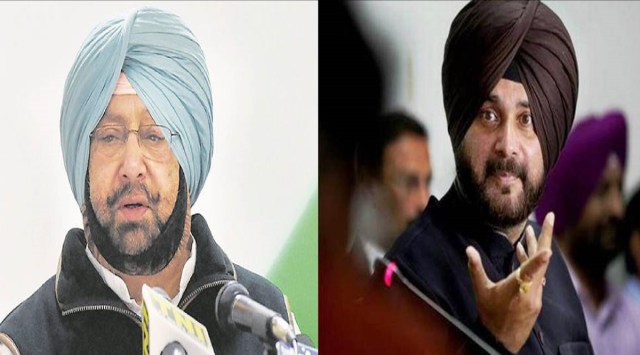 Amarinder Singh, Navjot Singh Sidhu
