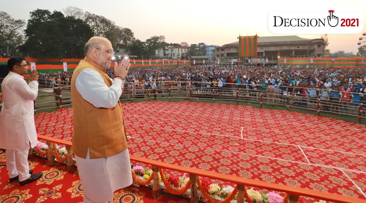 Assam elections, Assam election news, Love Jihad BJP assam, Amit Shah Love Jihad, Land Jihad BJP Assam