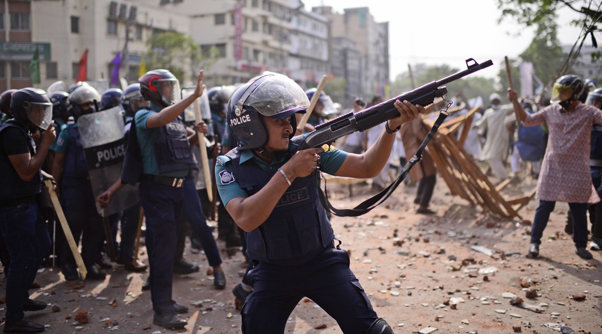 Four Killed As Police In Bangladesh Clash With Protesters During Modis Visit India News The 7927