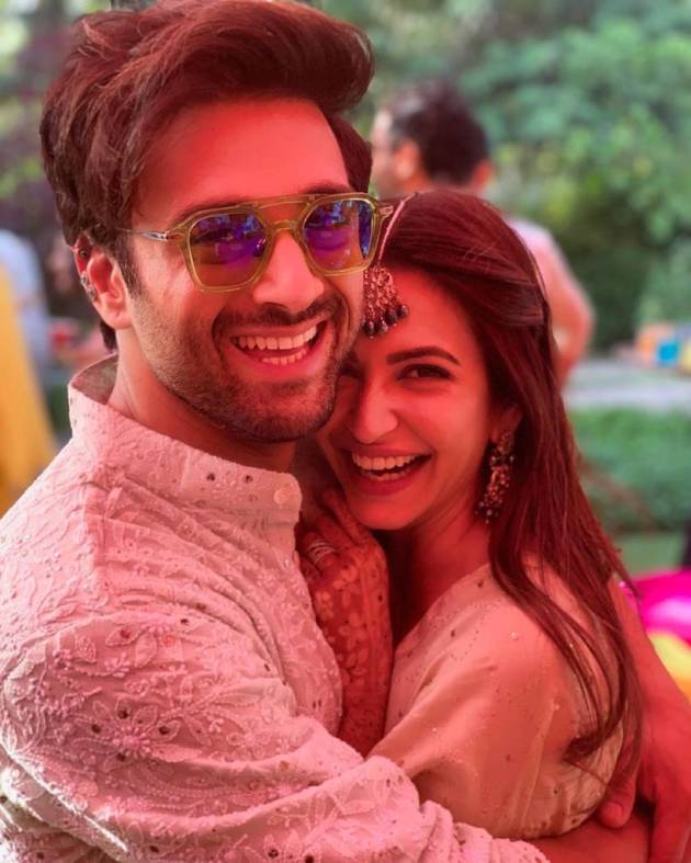 kriti kharbanda with pulkit samrat