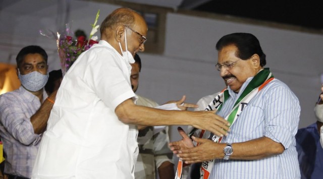 Announcing his resignation from the Congress last week, P C Chacko had alleged group interest in deciding party candidates for the coming assembly elections. (Express Photo: Anil Sharma) 