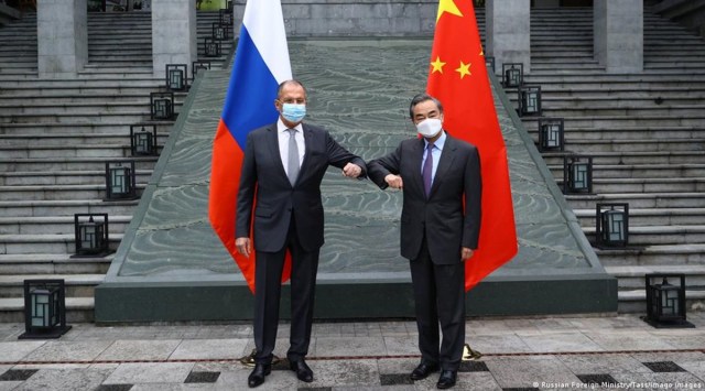 Wang Yi, Sergey Lavrov