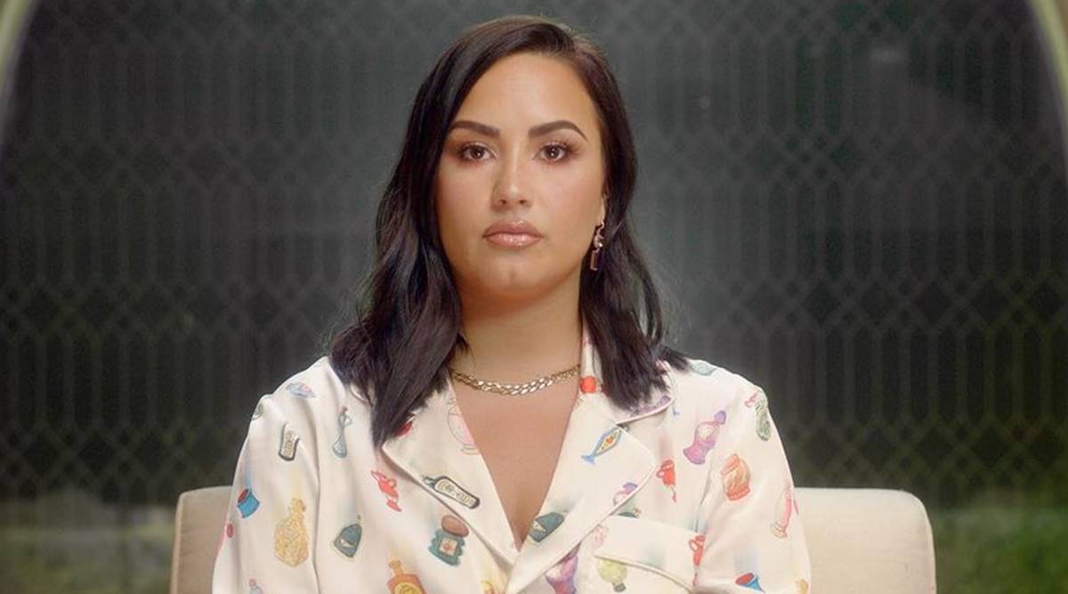 Pop singer Demi Lovato
