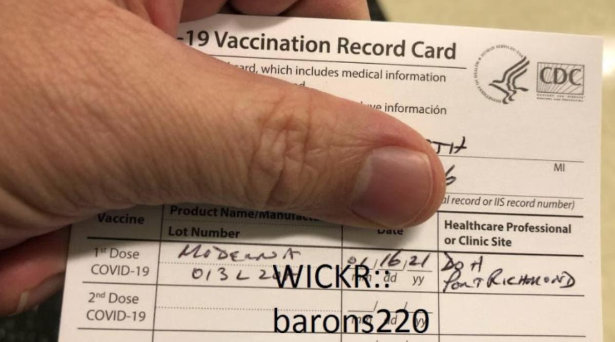Fake Covid vaccine, fake covid vaccine certificate, fake vaccination certificate,