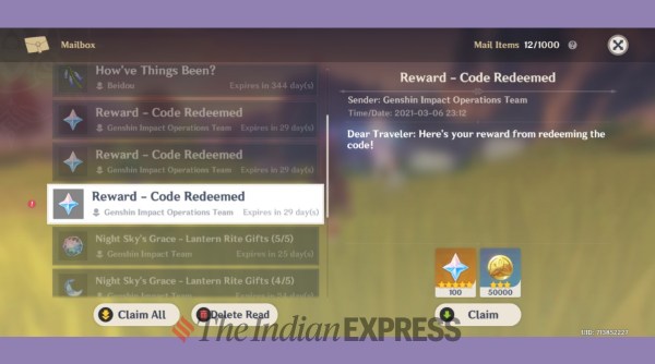 Genshin Impact' Redeem Code: April 2021 Free Primogems for Mobile