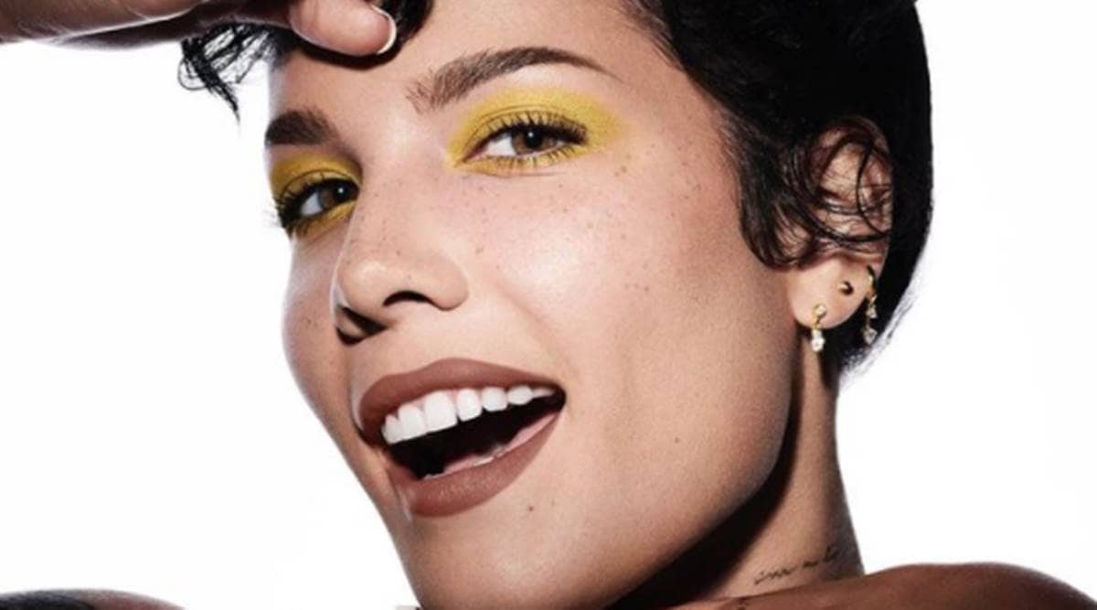 Halsey, Halsey changes pronouns, Halsey pronouns, Halsey changes pronouns on social media, Halsey she/they, Halsey news, indian express news