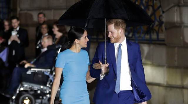 Prince Harry and Meghan Markle, Harry and Meghan interview, Harry and Meghan interview with Oprah Winfrey, Princess Diana, former royals, royal interview, indian express news