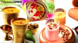 holi recipes, thandai recipes, thandai easy recipes, indianexpress.com, indianexpress, refreshing thandai, how to make thandai, holi festival, thandai paste, how to make thandai at home,