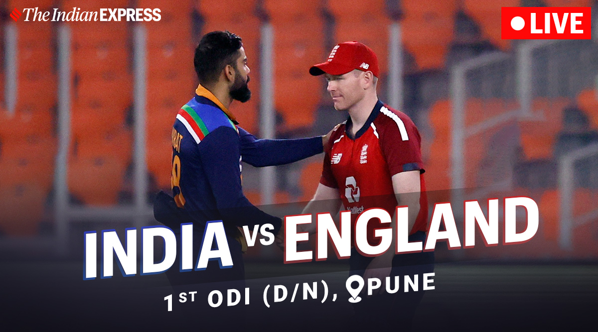 India vs England 1st ODI Live Score, IND vs ENG 1st ODI Live Cricket Score Streaming Online: ENG ...