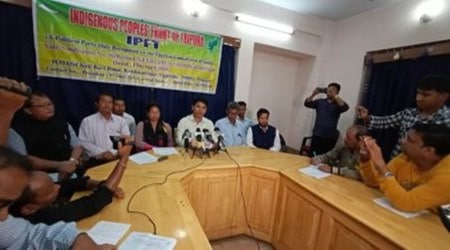 Indigenous People’s Front of Tripura (IPFT), the junior ally in the BJP-led government, rolled out its first of candidates for the April 4 ADC election.
 (Representational/Express Photo)