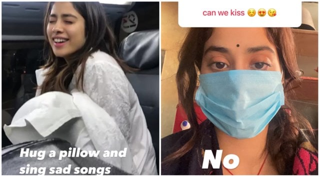 Janhvi Kapoor instagram session