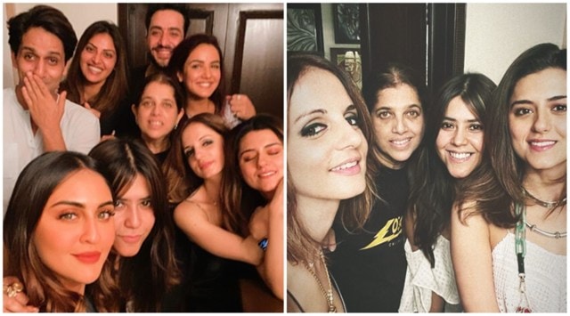 Jasmin Bhasin, Aly Goni, Sussanne Khan and rumoured beau Arslan Goni praties with Ekta Kapoor and others, see photos