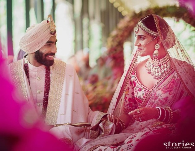 Inside Jasprit Bumrah and Sanjana Ganesan’s dream wedding in 26 photos ...