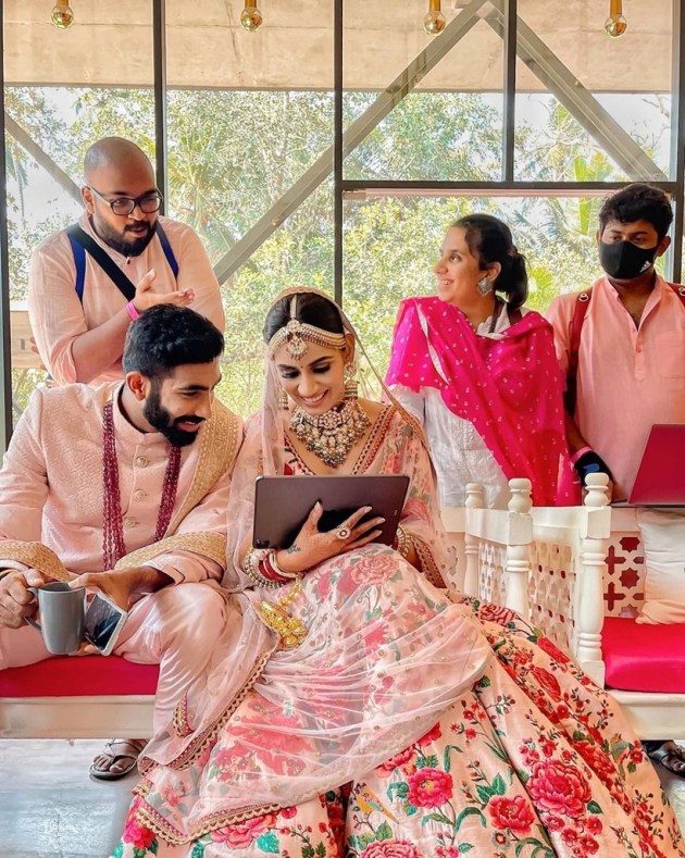 Jasprit Bumrah Sanjana Ganesan wedding news