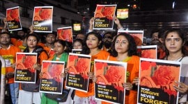 Kolkata, BJP workers protest