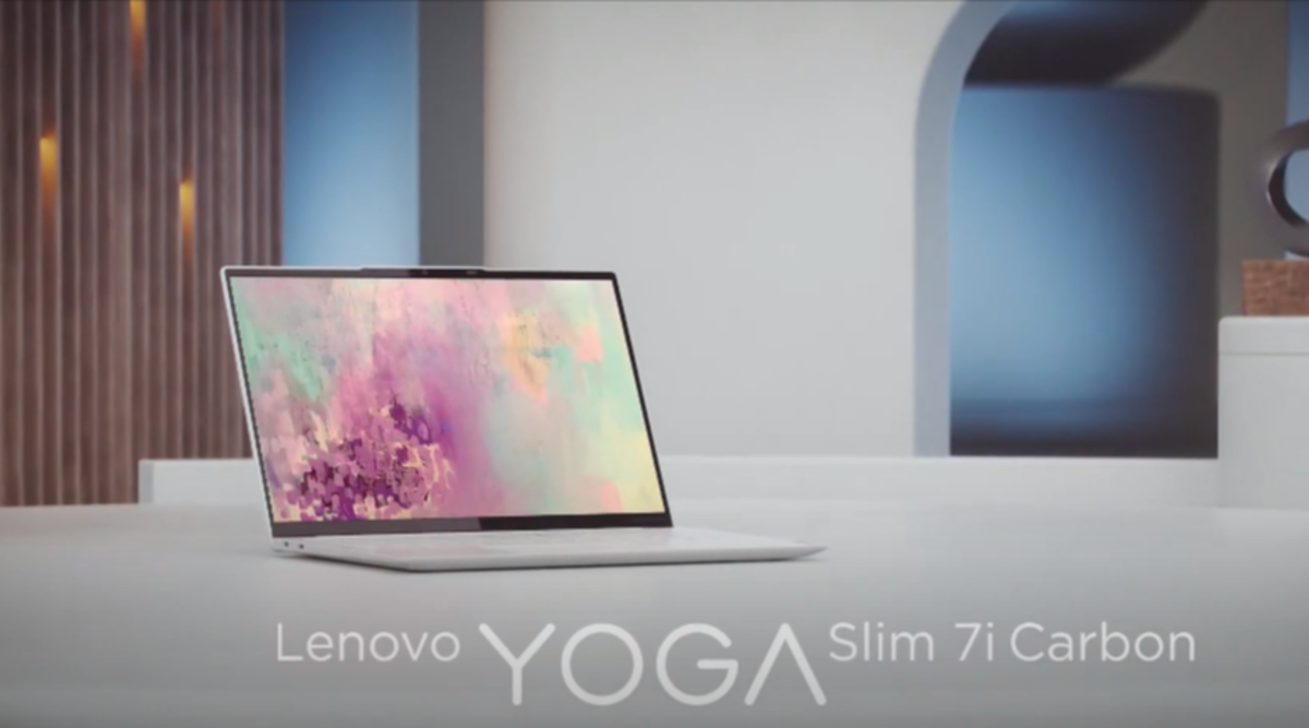 lenovo brings the yoga slim 7i carbon to india, its lightest notebook yet | technology news,the indian express