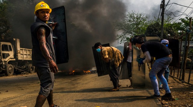 Myanmar protests, Myanmar protesters, Myanmar coup