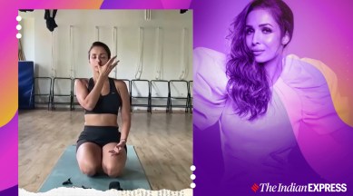 anulom vilom, how to do pranayama, how to do anulom vilom, malaika arora fitness, fitness goals, breathing exercises, how do breathing exercises help, indianexpress.com, indianexpress, de-stress,
