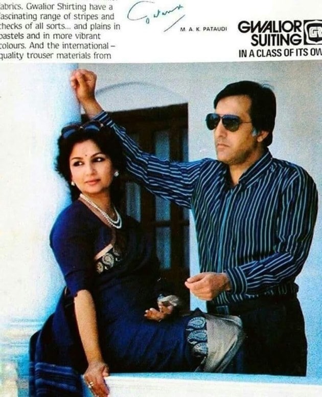 Mansoor Ali Khan Pataudi, Sharmila Tagore