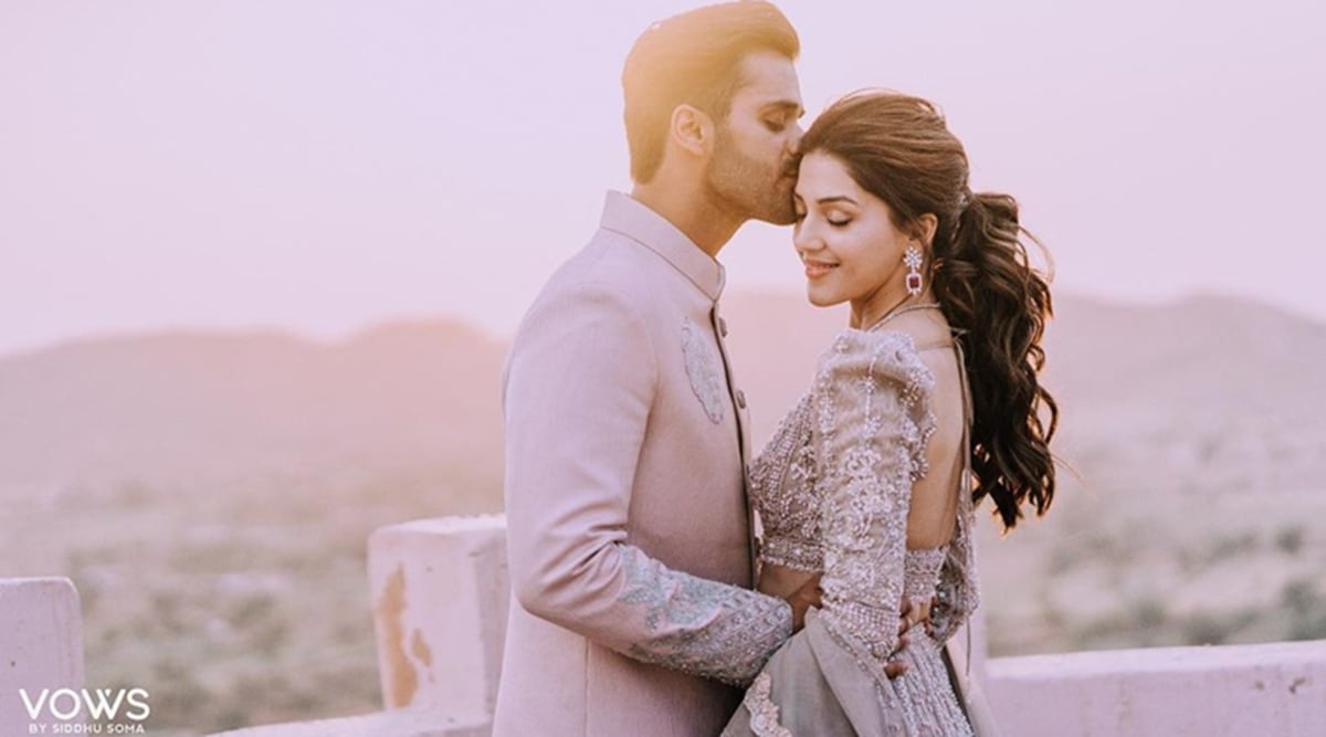 Mehreen Pirzada and Bhavya Bishnoi's pre-wedding festivities. See their  engagement photos | Telugu News - The Indian Express