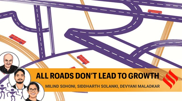 The not-so-surprising fact is that Tamil Nadu does better than Maharashtra and Uttar Pradesh in most indicators connected with roads. (Illustration by C R Sasikumar)
