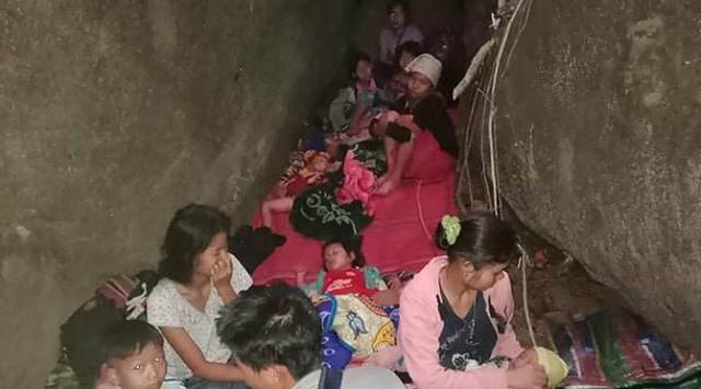 Myanmar coup, Myanmar refugees