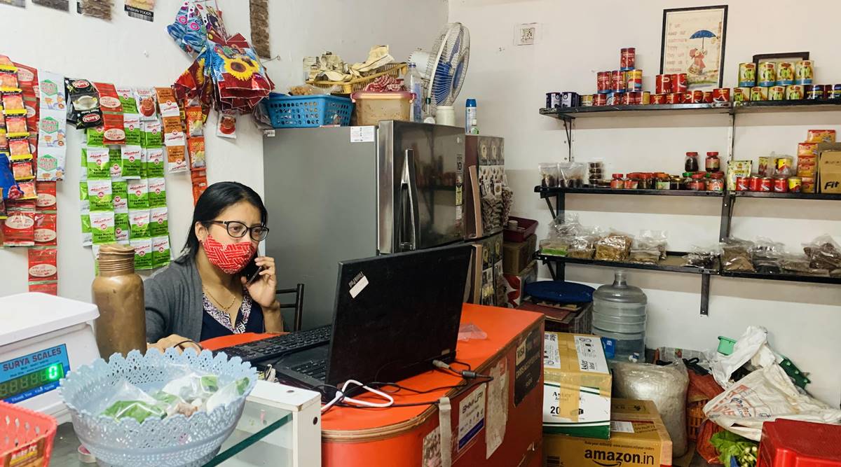 Northeast market, Northeast market in Bengaluru, Eijipura northeast market, northeasterns in bengaluru, Northeast business, Bengaluru news, India news, Indian express