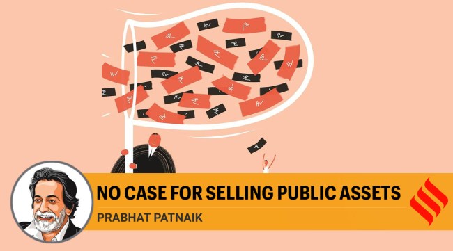 Selling public assets, which is analogous to a fiscal deficit, also increases wealth inequality quite gratuitously; and it does so by putting into private hands not just wealth in the form of claims on the government (as a fiscal deficit does), but in the form of public assets, and that too at prices well below the capitalised value of earnings (for otherwise private buyers would not accept them). (Illustration by C R Sasikumar)