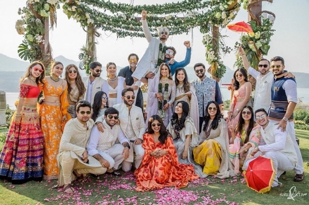 Priyaank K Sharma Shaza Morani wedding photos 7w