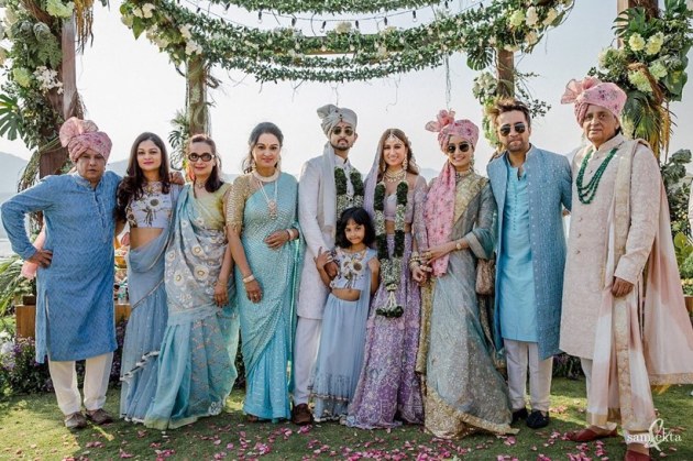 Priyaank K Sharma Shaza Morani wedding photos p