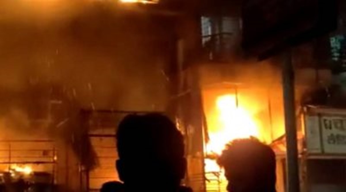Six workers missing in shoe factory fire in Delhi’s Udyog Nagar, owner on the run