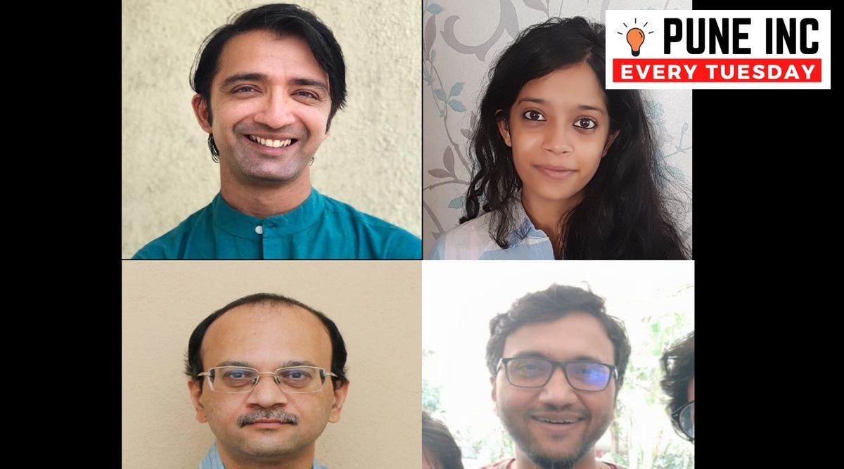 Aditya Dipankar, Samyuktha Shastri, Rajesh Bhat and Chaitanya Nadkarny.