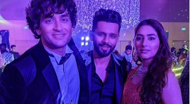 Rahul Vaidya Disha Parmar friend wedding dance videos photos vikas gupta