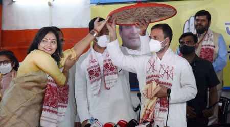 Rahul Gandhi in Assam
