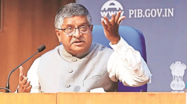 Union Minister Ravi Shankar Prasad.