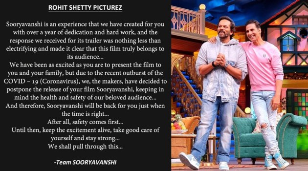 Rohit Shetty’s Soorayavanshi