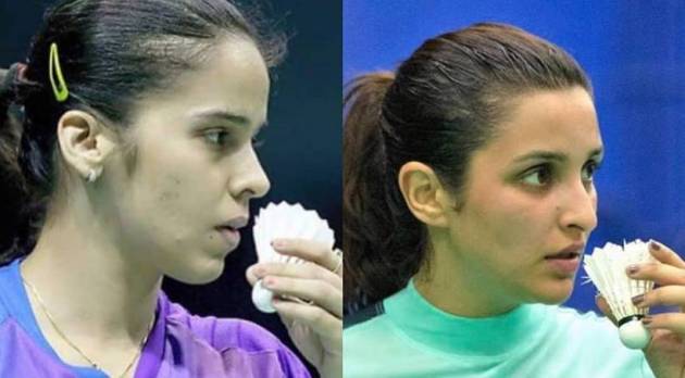parineeti chopra saina nehwal photo