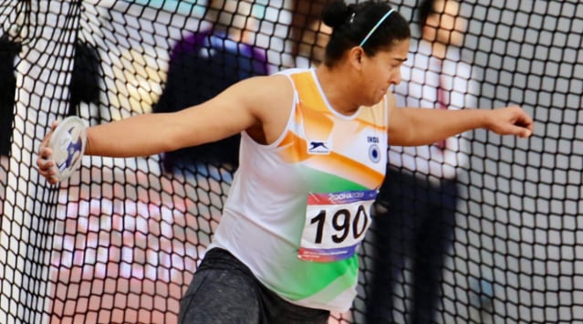 Kamalpreet Kaur in action. (File)