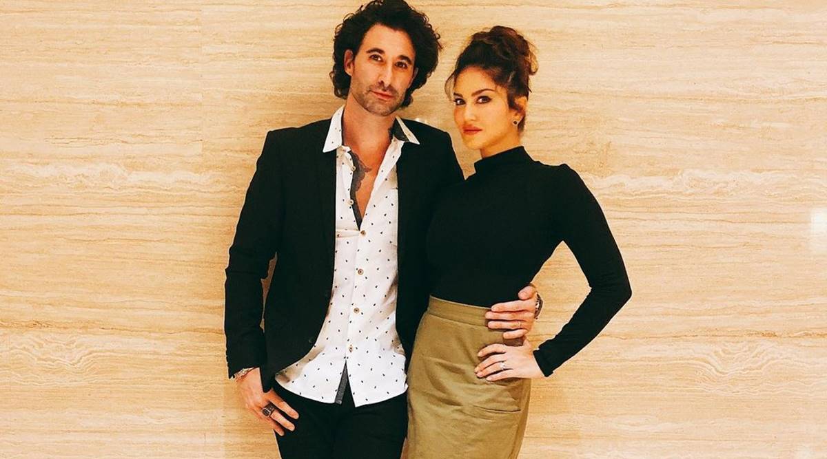 Suny Leon Husband Sex - Sunny Leone is a proud wife as husband Daniel Weber helps a woman to change  a flat tyre: 'What real men should do' | Entertainment News,The Indian  Express