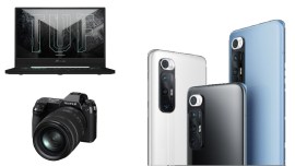 mi 10s, xiaomi mi 10s, Asus TUF laptop, Oppo F19 Pro, Boat watch, Dyson V11 Absolute Pro, Garmin watch, Motorola 4K Android TV Stick, Fujifilm camera, Boom Tremor earbuds, Netgear Wi-Fi router