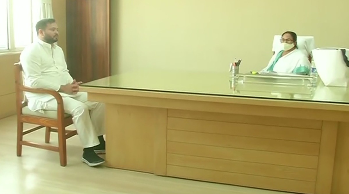 Tejashwi Yadav, Mamata Banerjee