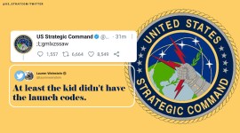 US Strategic Command twitter, gibberish US Strategic Command gibberish tweet, Child tweets from US Strategic Command Twitter account, US nuclear agency Twitter account, Trending news, US news, Indian Express news.
