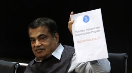 Vehicle scrapping policy, Nitin Gadkari, air pollution, india news, india electric car launch date, indian express