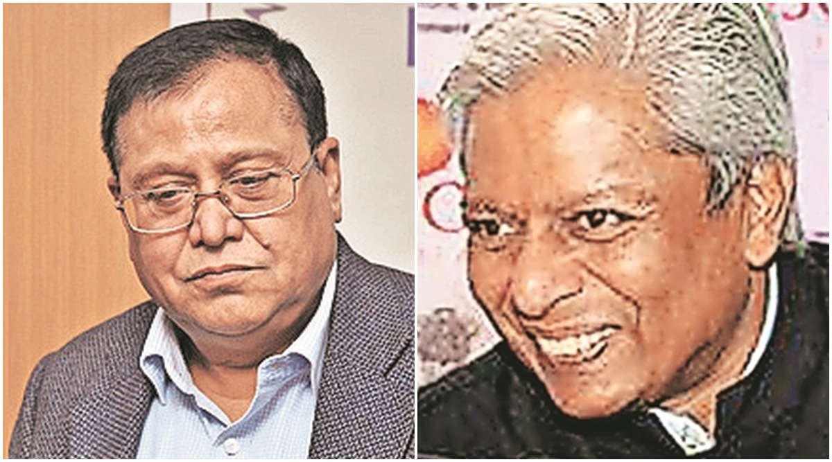 Saraswat (left); and Vijay Raghavan