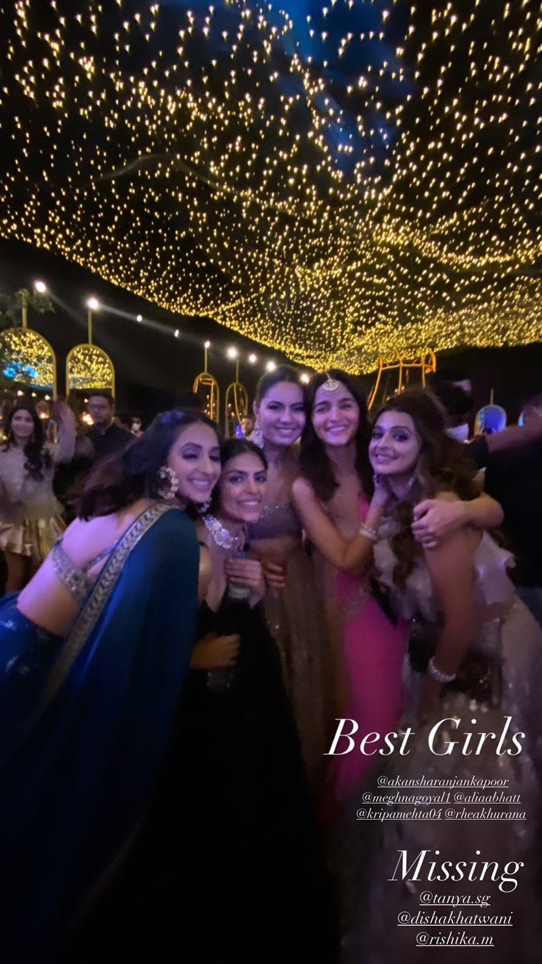 alia at the wedding