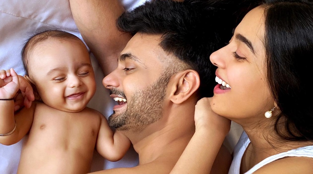 Amrita Rao, husband RJ Anmol reveal the first photograph of their newborn  Veer: 'Our world, our happiness' | Entertainment News,The Indian Express