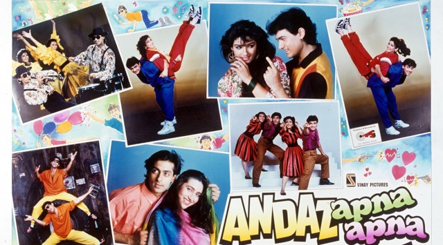 andaz apna apna poster