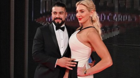 Andrade and Charlotte Flair began began dating in 2019 and became engaged the following year. (Source: WWE)