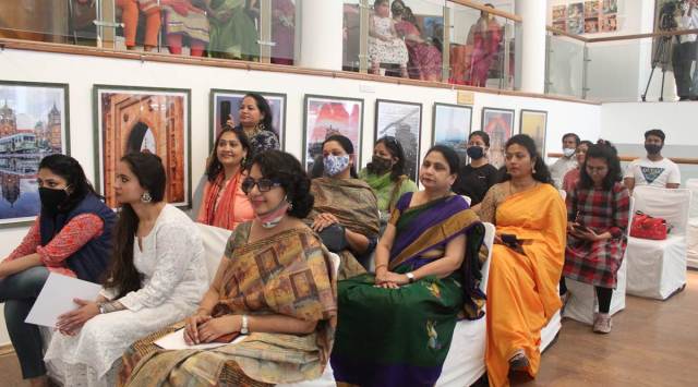Lalit Kala Akademi, all-women art exhibition, International Women's Day, art and culture news, indian express news